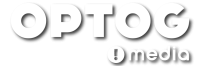 OPTOG! Media Logo - All White